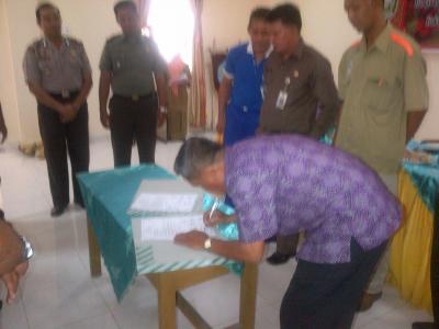 Cegah Karhutla, PT SRL Blok IV Lakukan MoU dengan MPA Rupat